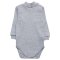 Боді-гольф дитячий рубчик 6238-172 Сірий розмір 44 (зріст 68 см)
