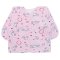 Розовая распашонка для девочки Модель 605-043 Bunny размер 40 (рост 62 см)