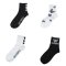 Шкарпетки жіночі Модель Y125 Чорно-білі розмір 37-42
