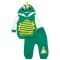 Костюм для мальчика "Динозаврик" Модель 0628 Зеленый возраст 3-6 месяцев
