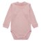 Боди гольф для девочки рубчик начес 6238-182 Пудра размер 56 (рост 86 см)