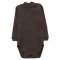 Боди гольф детский рубчик начес 6238-182 Шоколад размер 52 (рост 80 см)