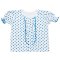 Блуза для девочки Модель 276-013 Синий Горох размер 60 (рост 98 см)