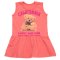 Платье для девочки Модель 5171-452 Коралл Мишка размер 72 (рост 134 см - 140 см)