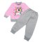 Пижама для девочки Модель 349-042 Розовый+серый Единорог размер 68 (рост 116 см - 122 см)