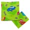 Комплект постельного белья детский Модель 901-283 Зелёный Тачки 110*140