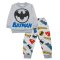 Пижама для мальчика Модель 349-033 Серый Бэтмен размер 72 (рост 128-134 см)