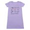 Ночная сорочка для девочки Модель 356-022 Сиреневый Котики размер 64 (рост 116 см - 122 см)