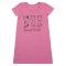 Ночная сорочка для девочки Модель 356-022 Пыльная роза Котики размер 64 (рост 116 см - 122 см)