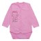 Боді для дівчинки Модель 6139-022 Рожевий Киця розмір 44 (зріст 68 см)