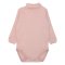 Боди гольф для девочки рубчик начес 6283-182 Пудра размер 44 (рост 68 см)