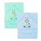 Полотенце детское махра 303 Жираф Голубой размер 80*80 см