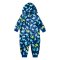 Кигуруми для мальчика махра 7244-573 Синий Динозавры размер 60 (рост 104 см - 110 см)