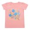 Футболка для девочки стрейч-кулир 2255-452 Персиковый Колоски размер 76 (рост 146 см - 152 см)