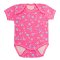 Боди для девочки рибана ЛБ-022-093 Розовый цветочки размер 40 (рост 62 см)