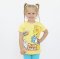 Футболка дитяча стрейч-кулір 2255-452 Жовтий Hello baby уцінка (брак фарбування) розмір 56 (зріст 92 см - 98 см)