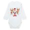 Боди гольф детский рубчик 6237-171 Санта размер 44 (рост 68 см)