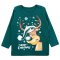 Реглан дитячий стрейч-кулір 4192-452 Смарагдовий Олень зріст 170 см