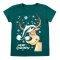 Футболка детская стрейч-кулир 2255-452 Изумрудный Олень размер 56 (рост 92 см - 98 см)