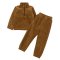 Костюм детский флис 4307-522 Коричневый рост  98 см