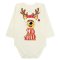 Боді дитячий начіс 6220-042 Молочний Олень розмір 48 (зріст 74 см)