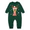 Ромпер дитячий начіс 7202-042 Зелений Олень зріст 74 см