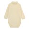 Боди гольф детский рубчик начес 6283-182 Кремовый размер 44 (рост 68 см)
