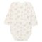Боди для девочки начес 6250-533 Молочный Кошечка размер 44 (рост 68 см)