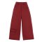 Штани палаццо для дівчинки тринитка начіс 4320-352 Бордо зріст 122 см