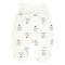 Ползунки детские начес 6148-533 Молочный Love mom dad размер 36 (рост 56 см)