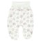 Ползунки детские начес 6148-533 Молочный Кошечка размер 36 (рост 56 см)