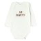 Боді дитячий начіс 6220-042 Молочний Be happy розмір 44 (зріст 68 см)