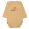 Боді дитячий начіс 6220-042 Бежевий Be happy розмір 44 (зріст 68 см)