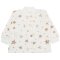 Кофта дитяча начіс 661-533 Молочний Великі зірочки розмір 40 (зріст 62 см)