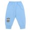 Штанці для хлопчика начіс 7134-042 Блакитний Зебра розмір 44 (зрiст 68 см)