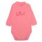 Боді для дівчинки начіс 6237-042 Кораловий Sweet розмір 44 (зріст 68 см)
