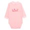 Боди для девочки начес 6237-042 Светло-розовый Sweet размер 44 (рост 68 см)