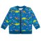 Кофта для хлопчика двонитка 4317-363 Бірюзовий Діно зріст 80 см