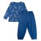 Комплект для мальчика интерлок 379-793 Индиго Жирафы рост 80 см