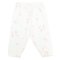 Штанишки для девочки интерлок 714-793 Молочный Клубничка размер 44 (рост 68 см)