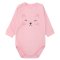Боди для девочки интерлок 6292-792 Розовый Кошечка размер 44 (рост 68 см)