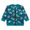 Кофта для хлопчика двонитка 4317-363 Смарагдовий Машинки зріст 74 см
