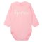 Боді-гольф для дівчинки інтерлок 6237-792 Рожевий Булочка розмір 44 (зріст 68 см)