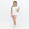 Піжама для дівчинки інтерлок 374-793 Молочний Горошок розмір 68 (зріст 128 см - 134 см)