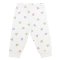 Штанишки для девочки интерлок 714-793 Молочный Сердечки разноцветные размер 44 (рост 68 см)