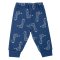 Штанишки для мальчика интерлок 714-793 Индиго Жирафы размер 44 (рост 68 см)