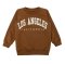 Джемпер детский двухнитка 4234-362 Коричневый LOS ANGELES рост 92 см