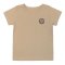 Футболка детская кулир 2280-022 Бежевий Смайл размер 56 (рост 92 см - 98 см)