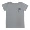 Футболка детская кулир 2280-022 Темно-серый Пальма размер 56 (рост 92 см - 98 см)