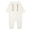 Ромпер для дівчинки інтерлок вафелька 7255-812 Молочний Ягоди зріст 68 см